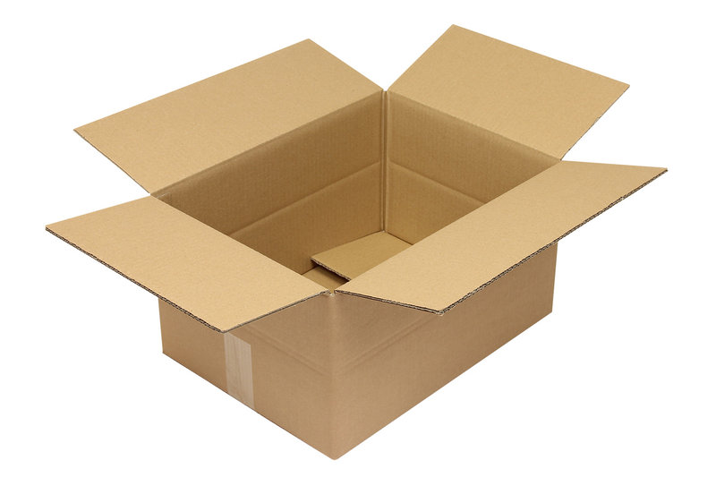 Wellpapp-Faltkarton 2-wellig, 430x310x220mm, A3, Qual. 2.3BC Höhenrillung 110mm, braun