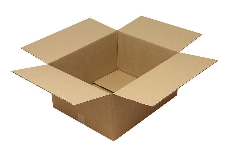 Wellpapp-Faltkarton 2-wellig, 600x500x300mm, Qual. 2.30BC Fefco 0201, braun