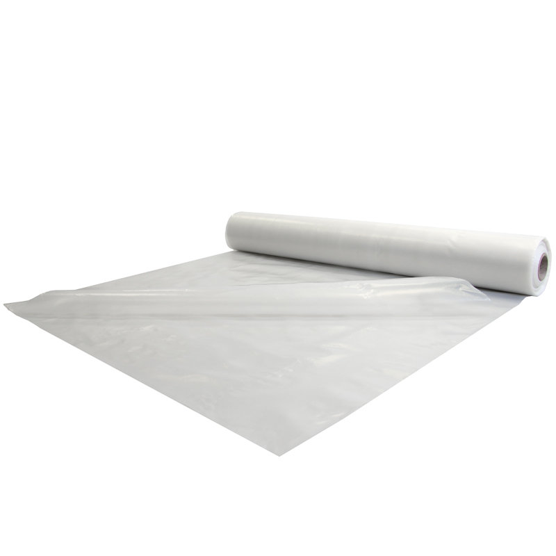 PE-Flachfolie, 1000mm breitx50lfm, 120µ transparent