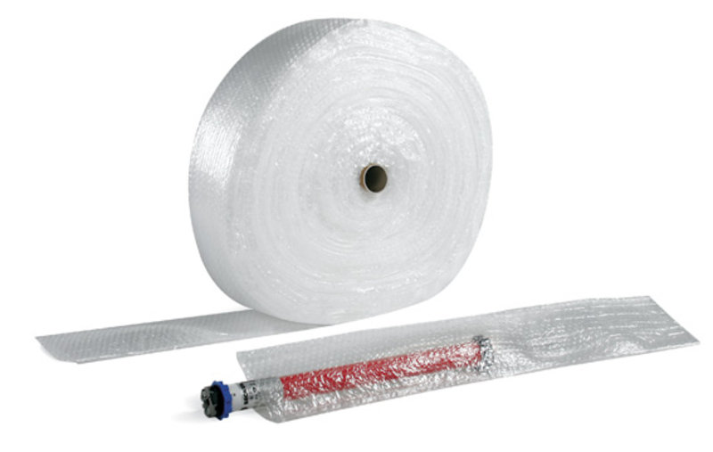 Luftpolsterschlauchfolie, 100mm breitx50lfm, 60µ, 3-lagig