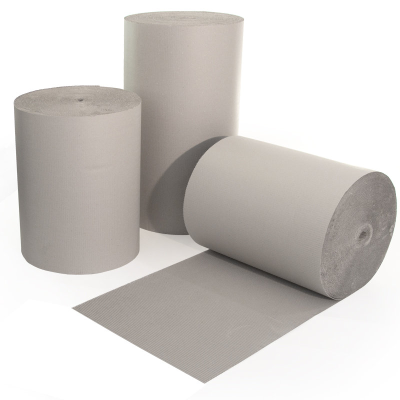 Rollenwellpappe 1-wellig, 800mm breitx70lfm, 80g/qm