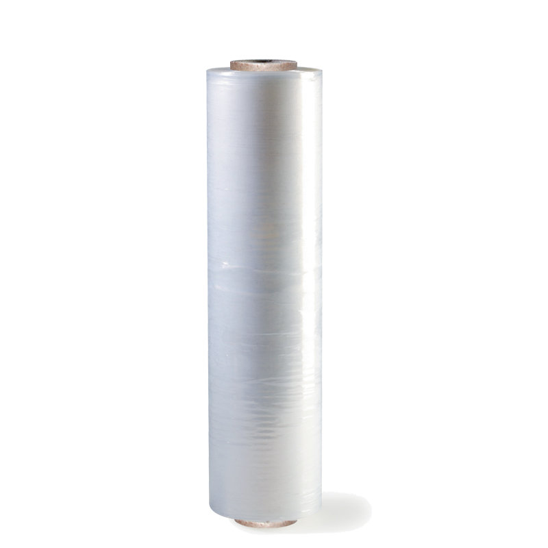 Stretchfolie, 450mm breitx300lfm, 20µ transparent ca. 2,8kg Rollengewicht