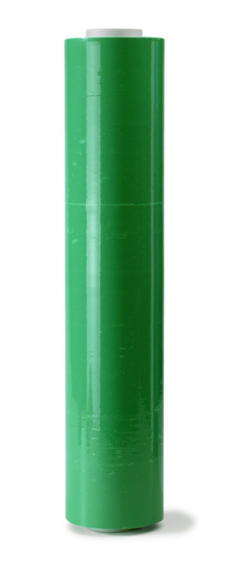 Handstretchfolie grün, 500mm breitx260lfm, 23µ