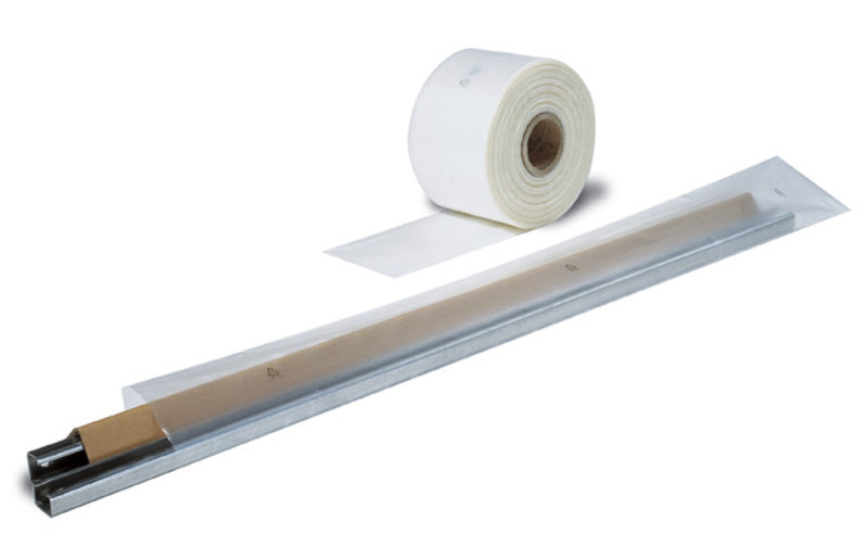 Schlauchfolie, 100mm breitx300lfm, 70µ, transparent, MDPE