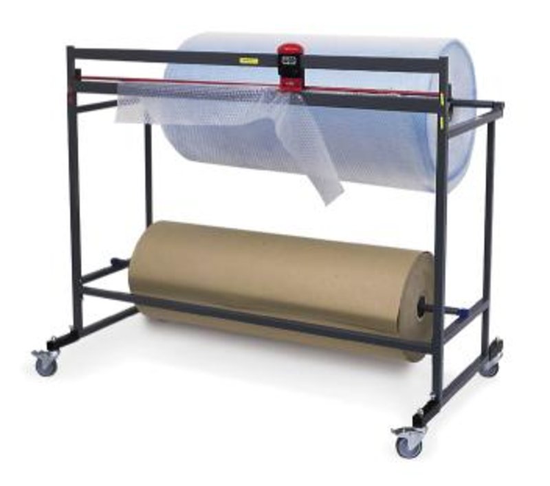 Schneidständer, waagerecht, für Rollen bis 125cm Breite 80cm Durchmesser und 150kg für Papier und Lupofolie Schneidständer, waagerecht, für Rollen bis 125cm Breite 80cm Durchmesser und 150kg für Papier und Lupofolie