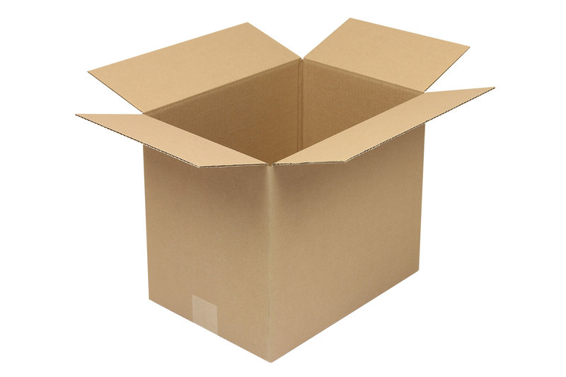 Wellpapp-Faltkarton 1-wellig, 340x240x280mm, Qual. 1.2B braun Wellpapp-Faltkarton 1-wellig, 340x240x280mm, Qual. 1.2B braun
