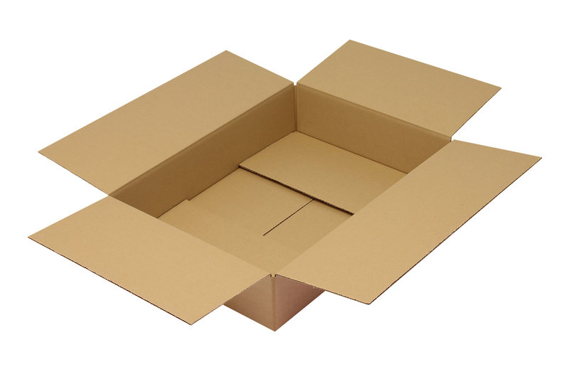 Wellpapp-Faltkarton 1-wellig, 610x430x120mm, A2, Qual. 1.3C braun Wellpapp-Faltkarton 1-wellig, 610x430x120mm, A2, Qual. 1.3C braun