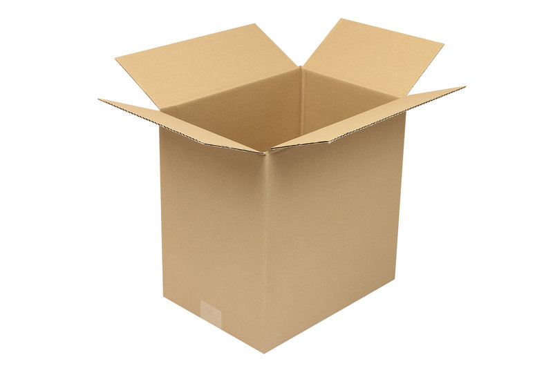 Wellpapp-Faltkarton 1-wellig, 330x235x330mm, Qual. 1.3C Fefco 0201, braun Wellpapp-Faltkarton 1-wellig, 330x235x330mm, Qual. 1.3C Fefco 0201, braun