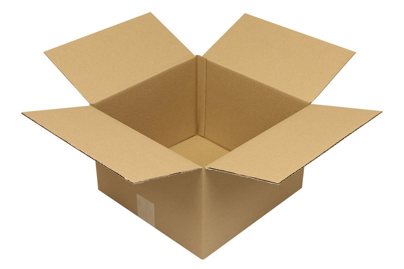 Wellpapp-Faltkarton 1-wellig, 300x300x200mm, Qual. 1.2B braun Wellpapp-Faltkarton 1-wellig, 300x300x200mm, Qual. 1.2B braun