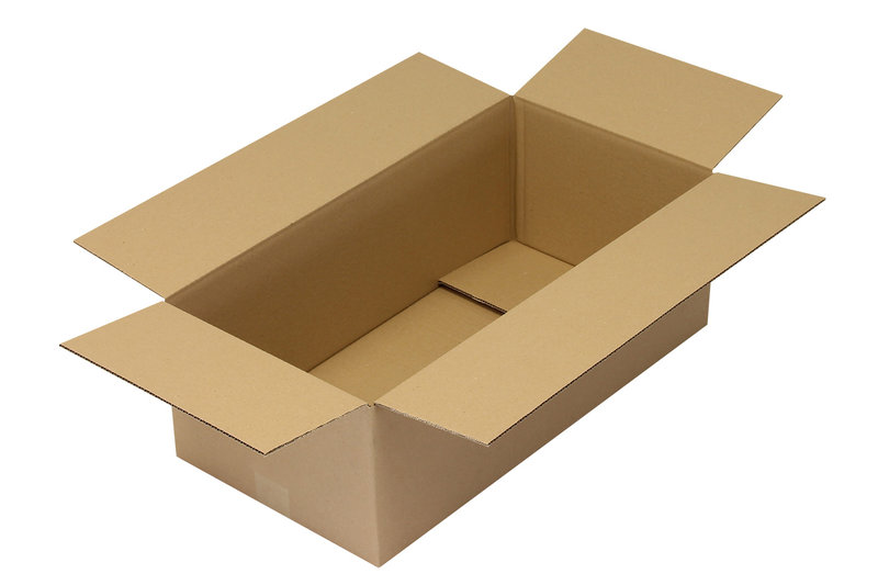 Wellpapp-Faltkarton 1-wellig, 600x300x200mm, Qual. 1.20C, braun, Fefco 0201, Deckenpapier = Testliner Wellpapp-Faltkarton 1-wellig, 600x300x200mm, Qual. 1.20C, braun, Fefco 0201, Deckenpapier = Testliner