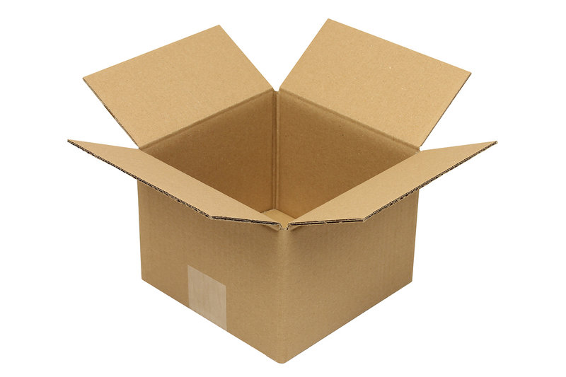 Wellpapp-Faltkarton 2-wellig, 180x180x130mm, Qual. 2.3BC braun, Modulgröße Wellpapp-Faltkarton 2-wellig, 180x180x130mm, Qual. 2.3BC braun, Modulgröße