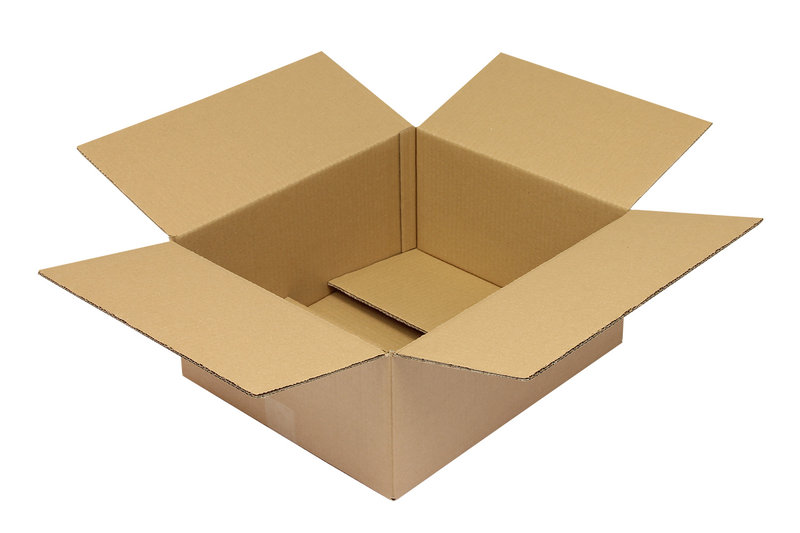 Wellpapp-Faltkarton 2-wellig, 420x350x180mm, Qual. 2.30BC braun Wellpapp-Faltkarton 2-wellig, 420x350x180mm, Qual. 2.30BC braun