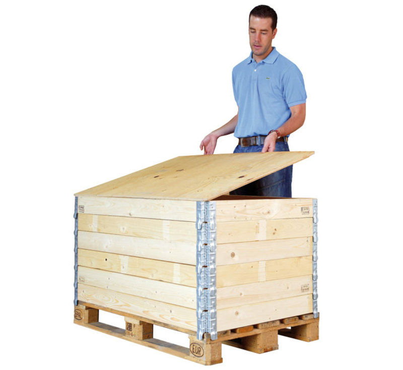 Deckel für Holzaufsetzrahmen, 1200x800x8mm, 1 Euromaß