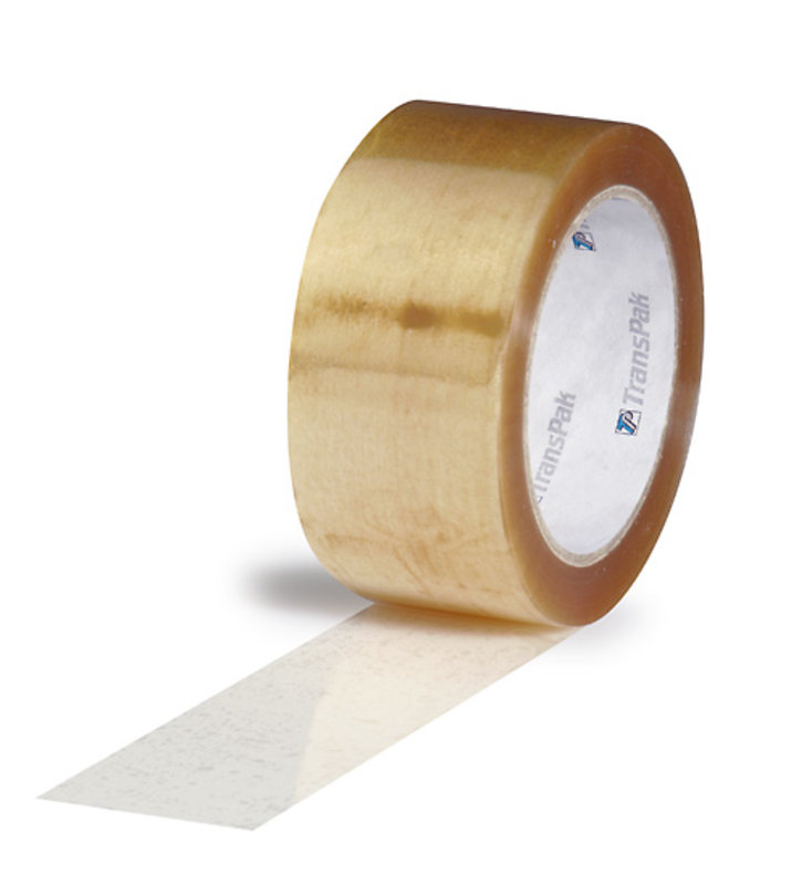 PP-Packband, 50mm breitx66lfm, 55µ, transparent, leise, monta 315, Naturkautschukkleber PP-Packband, 50mm breitx66lfm, 55µ, transparent, leise, monta 315, Naturkautschukkleber