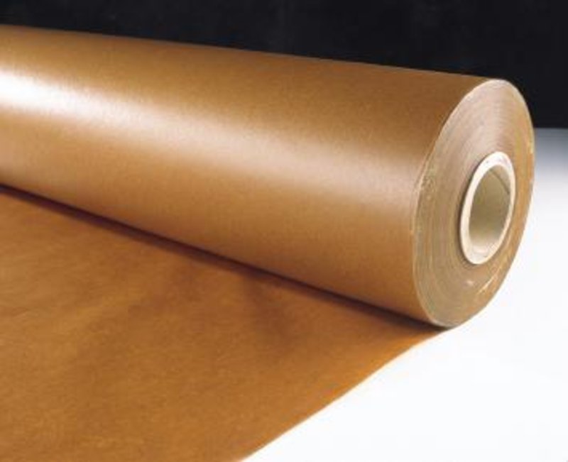 Ölpapier, 600mm breitx521 lfm, 80g/qm, ölgetränktes Kraftpapier,braun, ca. 25kg/Rolle, Preis je kg