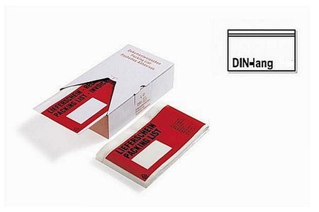 Dokumententaschen, 240x110mm, DIN-lang ohne Druck