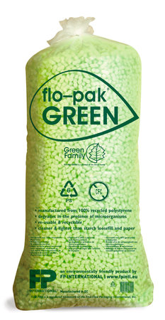Füllmaterial flo-pak Green, 400l/Sack, geschlossene Acht