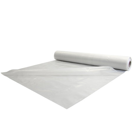 PE-Flachfolie, 1000mm breitx50lfm, 120µ transparent