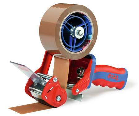 Tesa-Handabroller für Klebeba, Komfort Safe für 50mm Rollenbreite