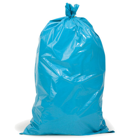 PE-Abfallsäcke, 700x1100mm, Inhalt 120l, 45µ, blau, 25 St. je Ro./10 Ro. je Karton