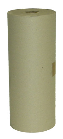 Schrenzpapier-Rollen, 50cm breit, 80g/qm, grau, Rollendurchm.210mm ca. 9kg/Rolle, Preis per kg