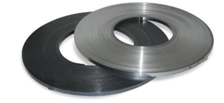Stahlband gebläut, 16mm breitx0,5mm, Scheibenwicklung, gewachst, arrondierte Kanten