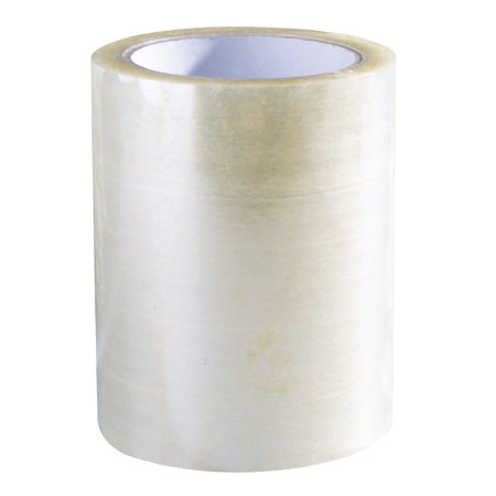 PP-Klebeband, 150mm breitx66lfm transparent, Adressschutzfilm Hotmeltkleber