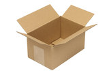 Wellpapp-Faltkarton 1-wellig, 180x120x100mm, Qual. 1.2B braun
