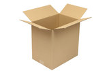 Wellpapp-Faltkarton 1-wellig, 330x235x330mm, Qual. 1.3C Fefco 0201, braun